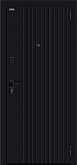 Дверь Браво Джентл/SBlack Black Shell/White Silk DIS007551 фото