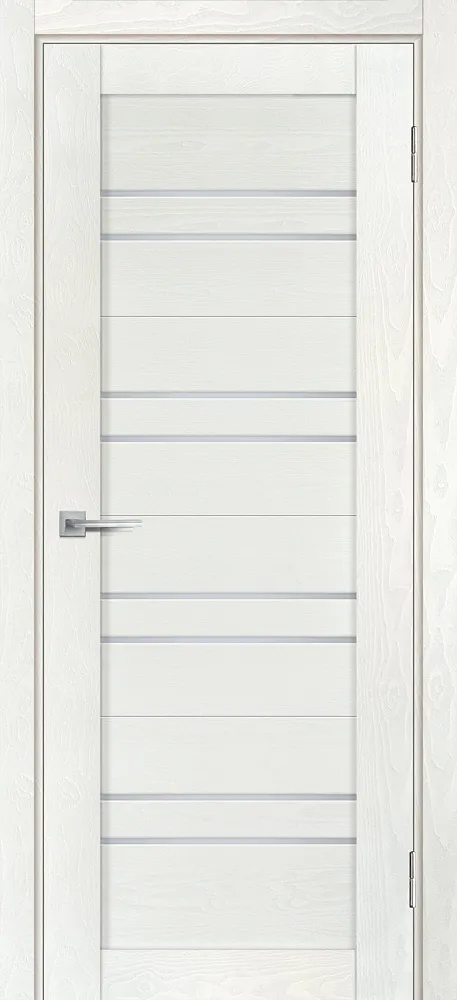 Фото Межкомнатная дверь Лайт-19  нанотекс белый ясень