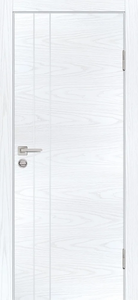 Фото Межкомнатная дверь П-14 Дуб скай белый