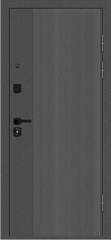 Товар Дверь Браво Optim Z-2 Классика Букле графит/Белый DIS007558